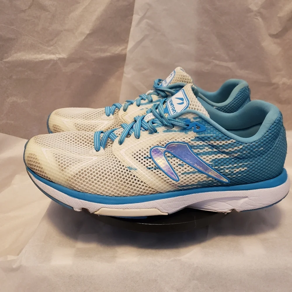 Newton Distance‎ 10 Women's Breathable Athletic Running Shoes Size 11 Blue